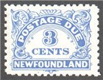 Newfoundland Scott J3 Mint VF (P10.3)